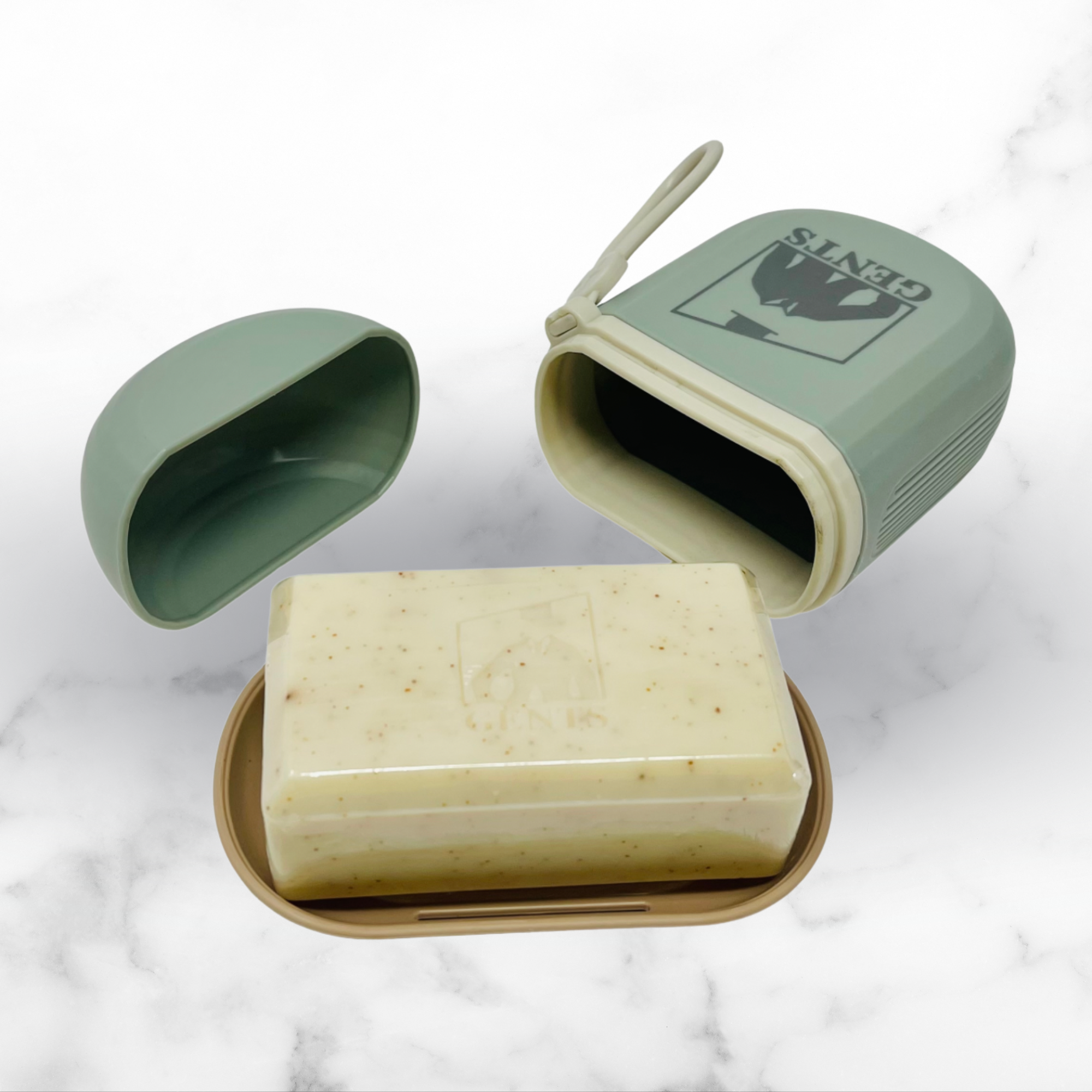 Travel Bar Soap Container Dish fits up to 5 oz bar