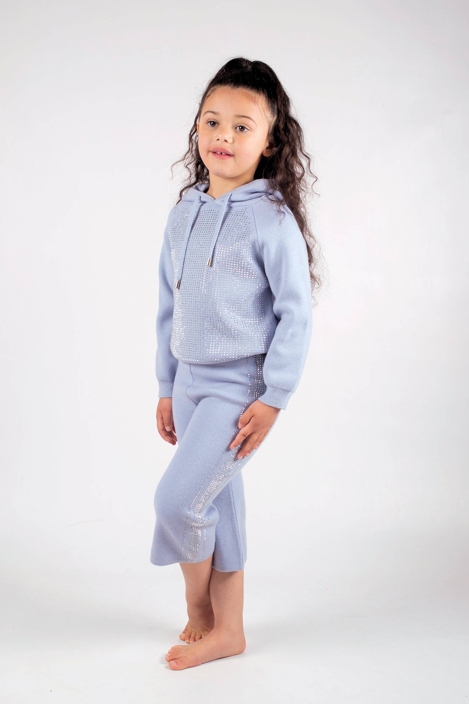 Two piece set Girl diamond suite