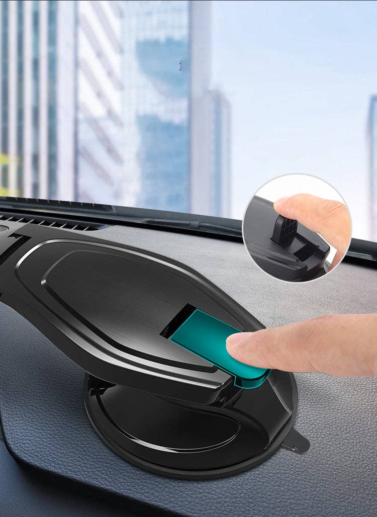 Universal 360 Degree Magnetic Car Mount for Smartphones: Black - NHOVIDSHOP.COM