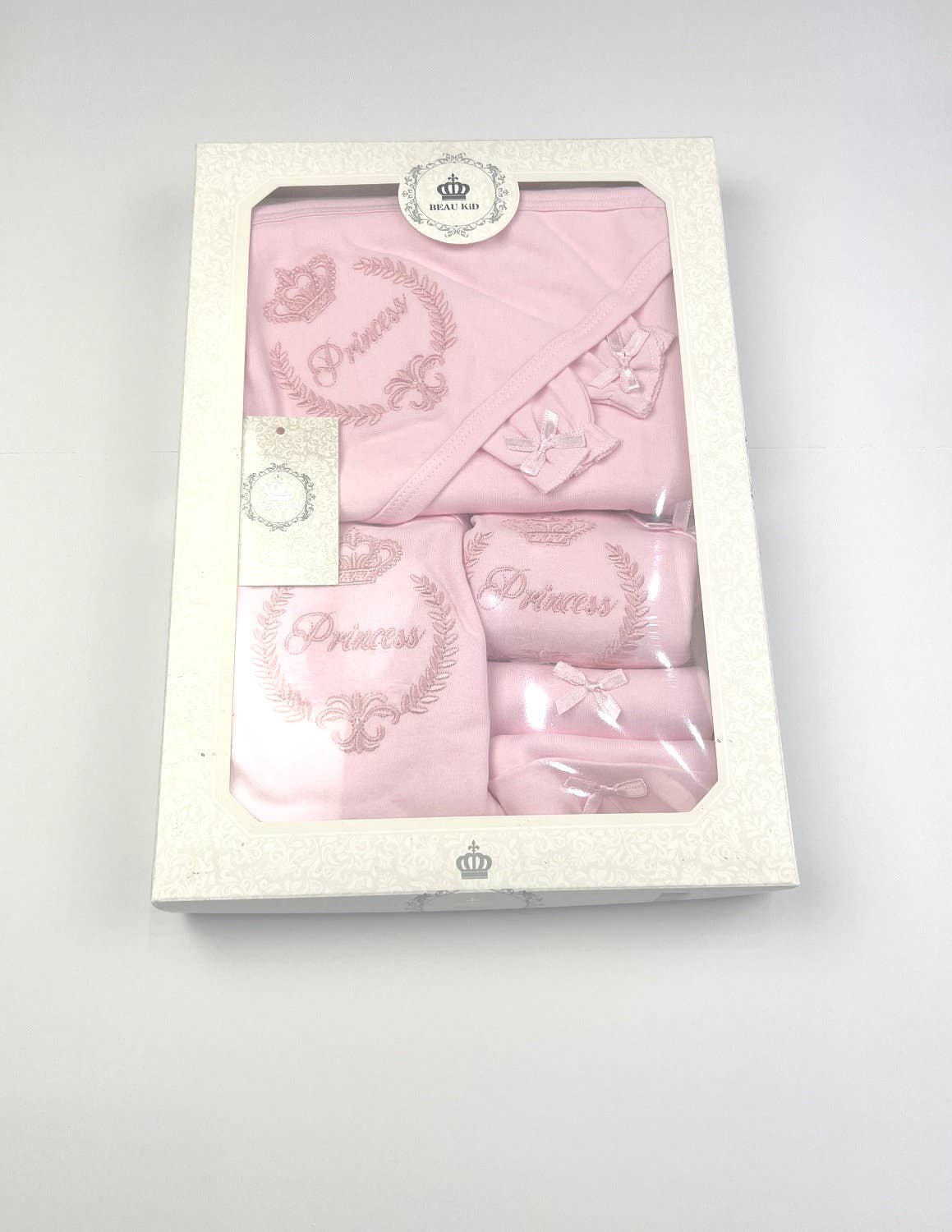 35804 Babysuit Set: Pink / 0-3 mths - NHOVIDSHOP.COM