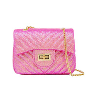 Classic Glitter Wave Handbag - NHOVIDSHOP.COM