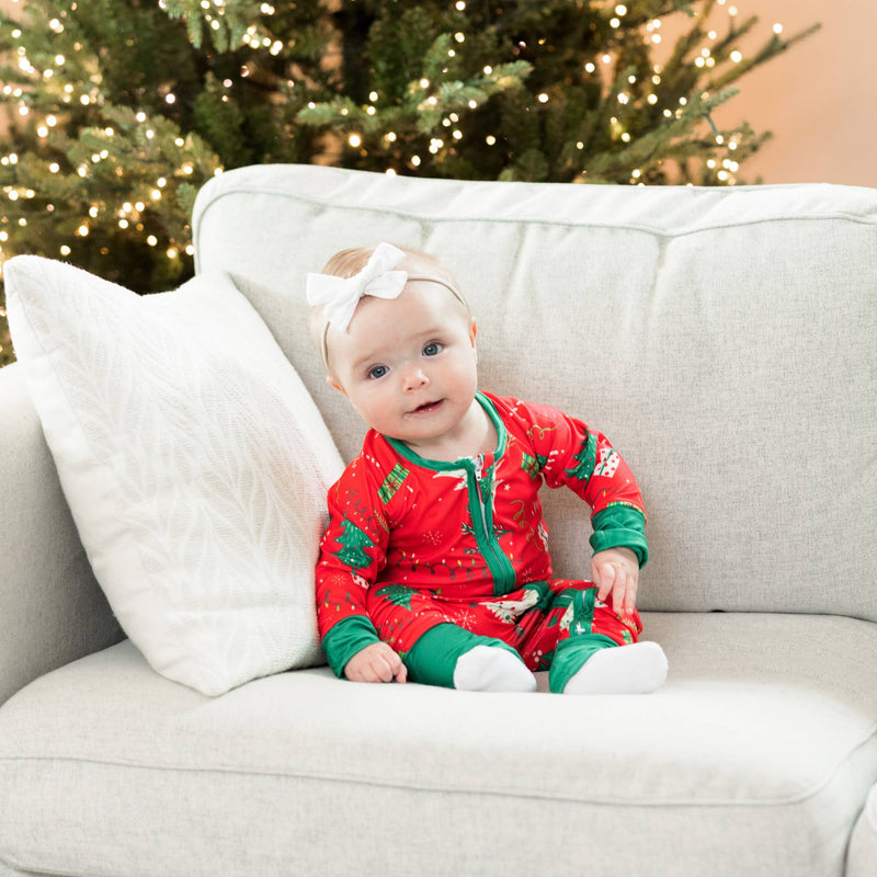 Holiday Pajamas - Cheer - Baby: 6-9 Months - NHOVIDSHOP.COM