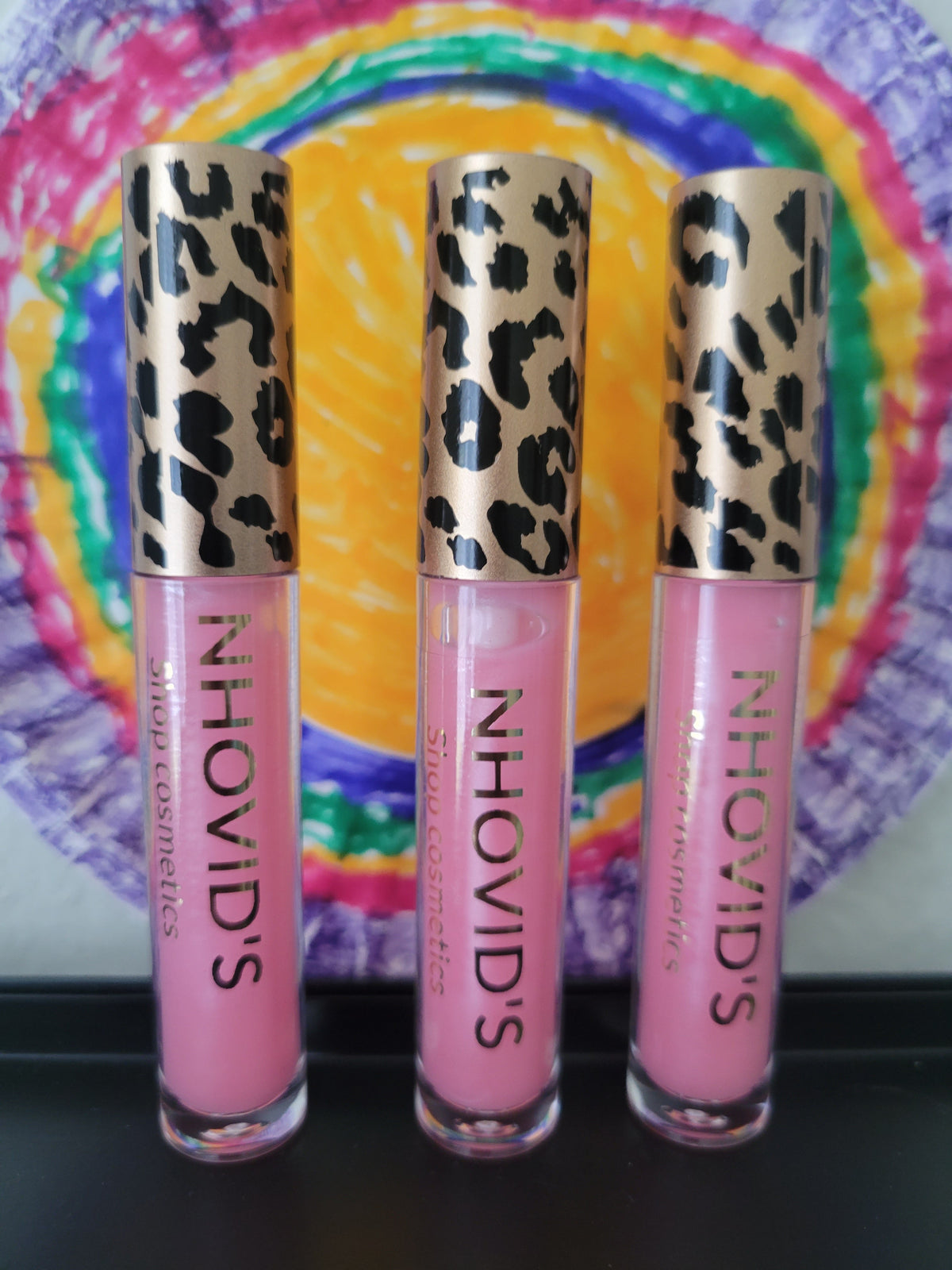 Pink Cotton Candy Lip Gloss, Tinted Gloss, Lip Care, Glossy, Moisturizing, Hydrating - NHOVIDSHOP