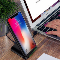 Wireless Charger Fast Charging Pad Compatible with Phone, Samsung and all QI Devices: Wireless Charger Only - NHOVIDSHOP.COM