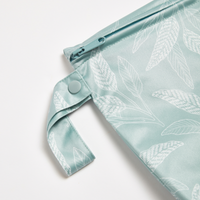 Small Wet Bag: Grey Folk Botanical - NHOVIDSHOP.COM