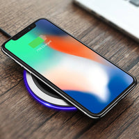 10W Fast Wireless Charger Charging Pad For all Qi enabled smartphones: 2-Pack - NHOVIDSHOP.COM