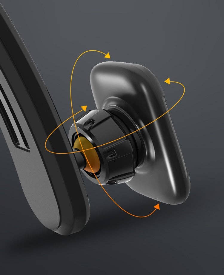 Universal 360 Degree Magnetic Car Mount for Smartphones: Black - NHOVIDSHOP.COM