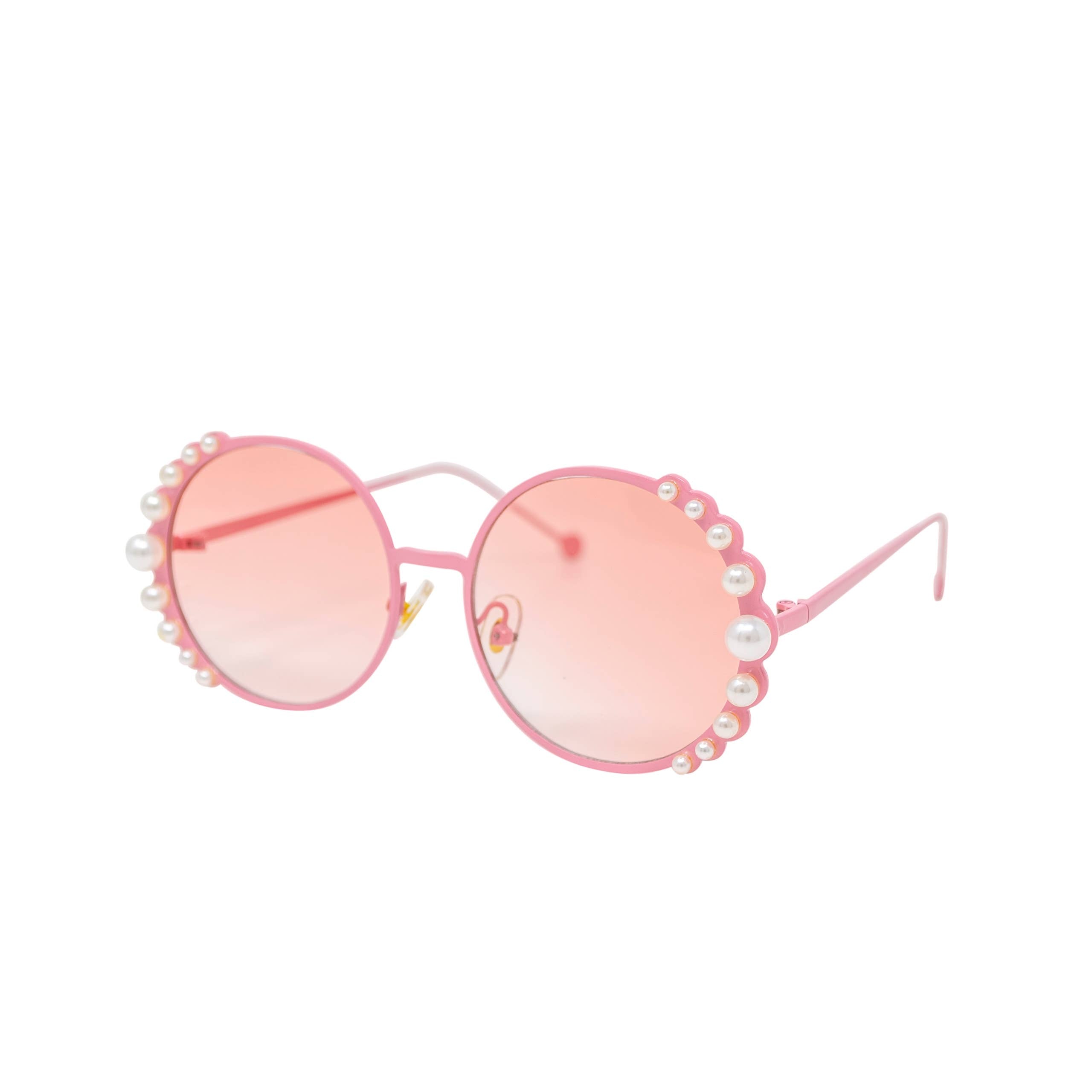 Round Pearls Sunglasses