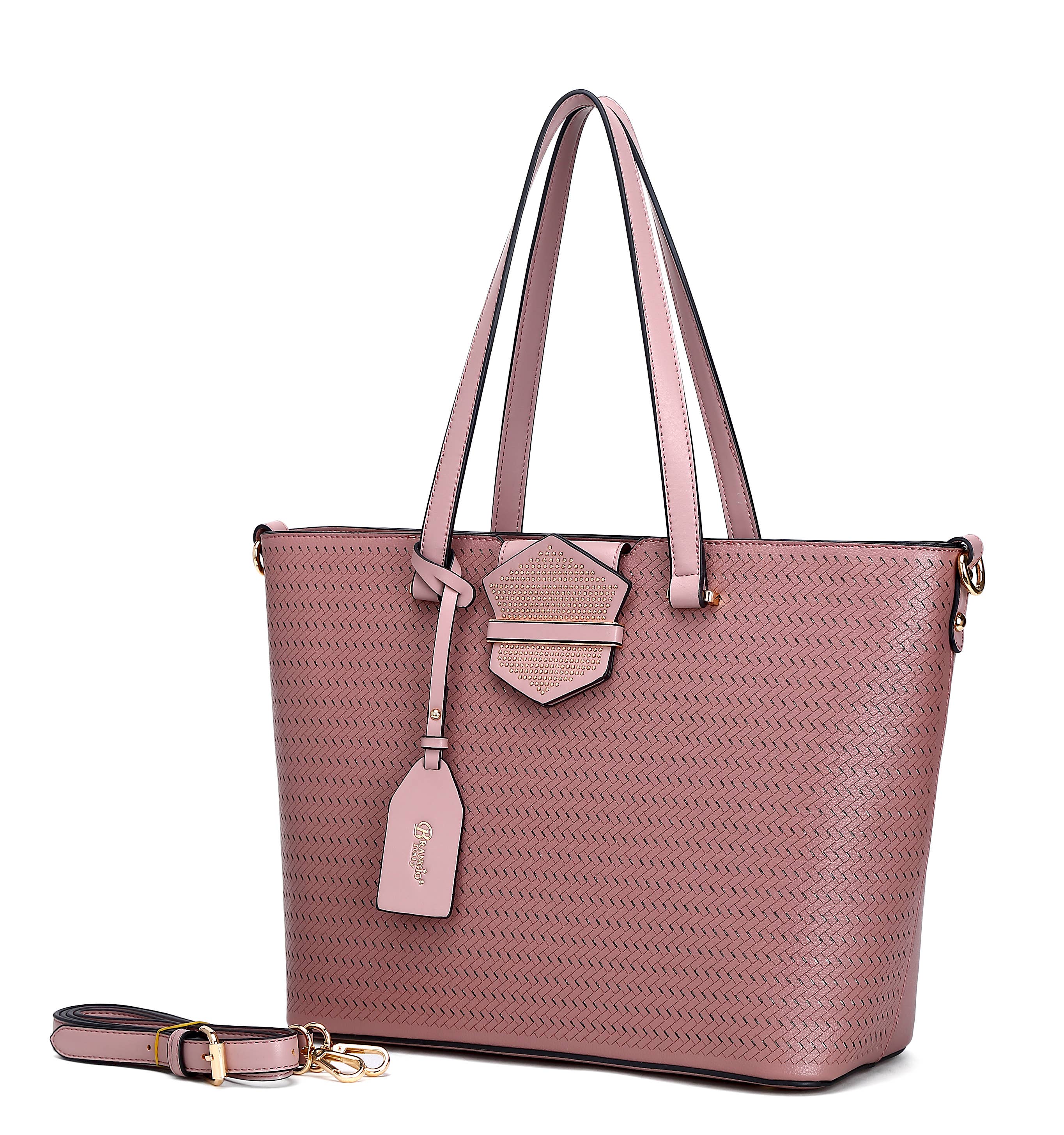 Italy Luxe Woven Tote