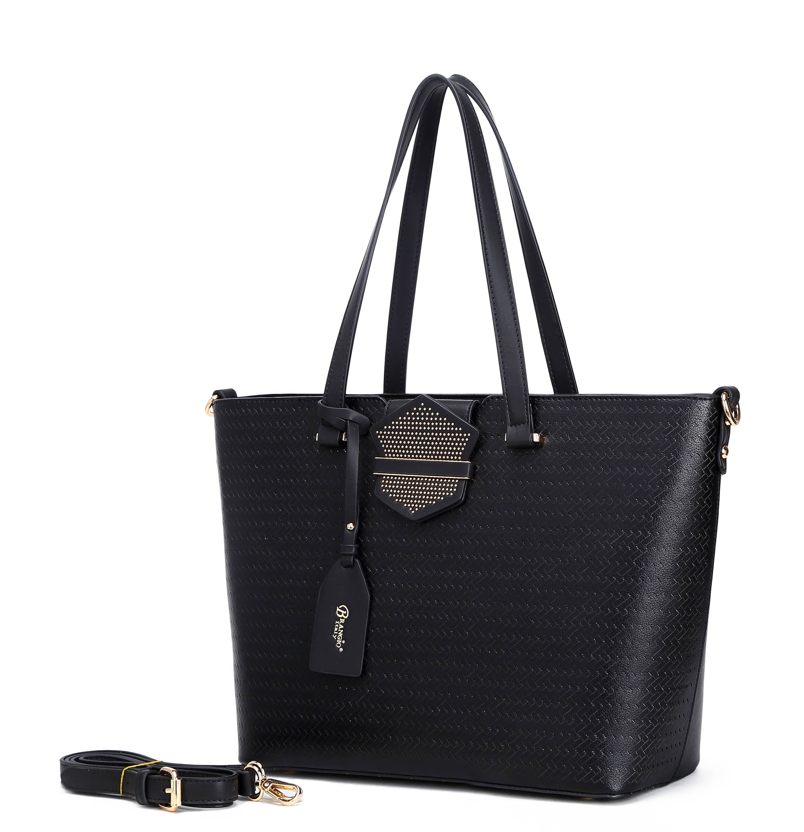 Italy Luxe Woven Tote