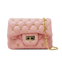 Classic Quilted Stud Mini Bag - NHOVIDSHOP.COM