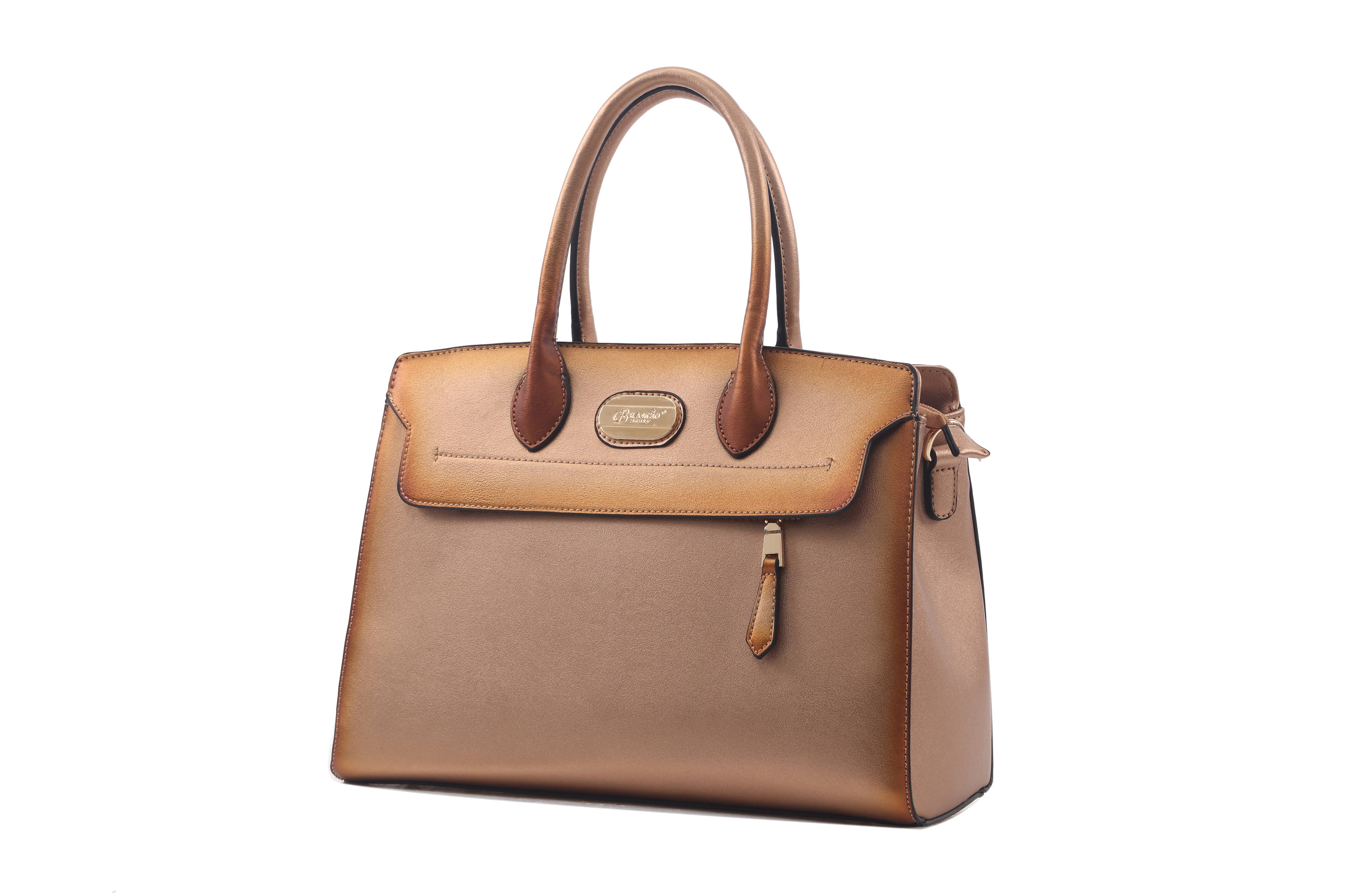 Italy Vintage Elegance Satchel Bag