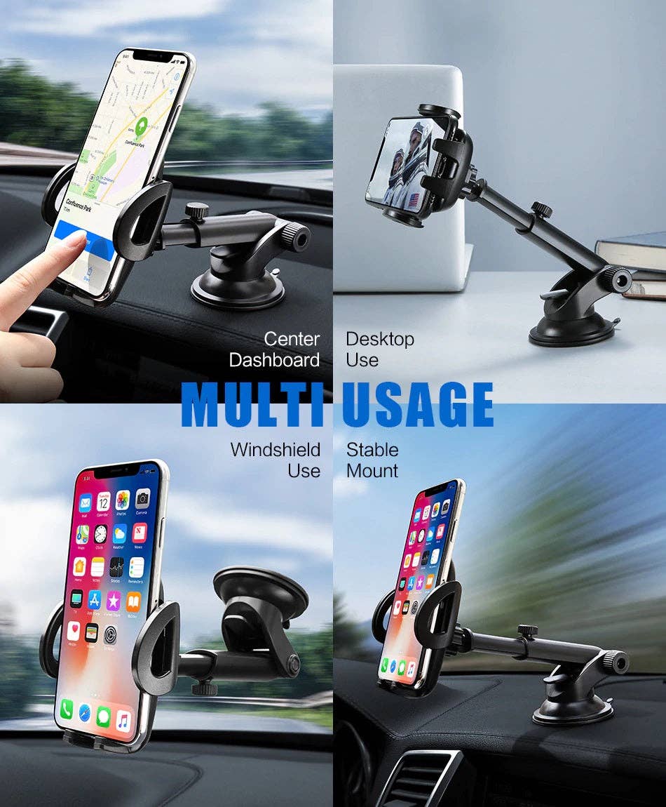 Bundle: Universal 360 Degree Windshield Dash & Magnetic Car Mount - NHOVIDSHOP.COM