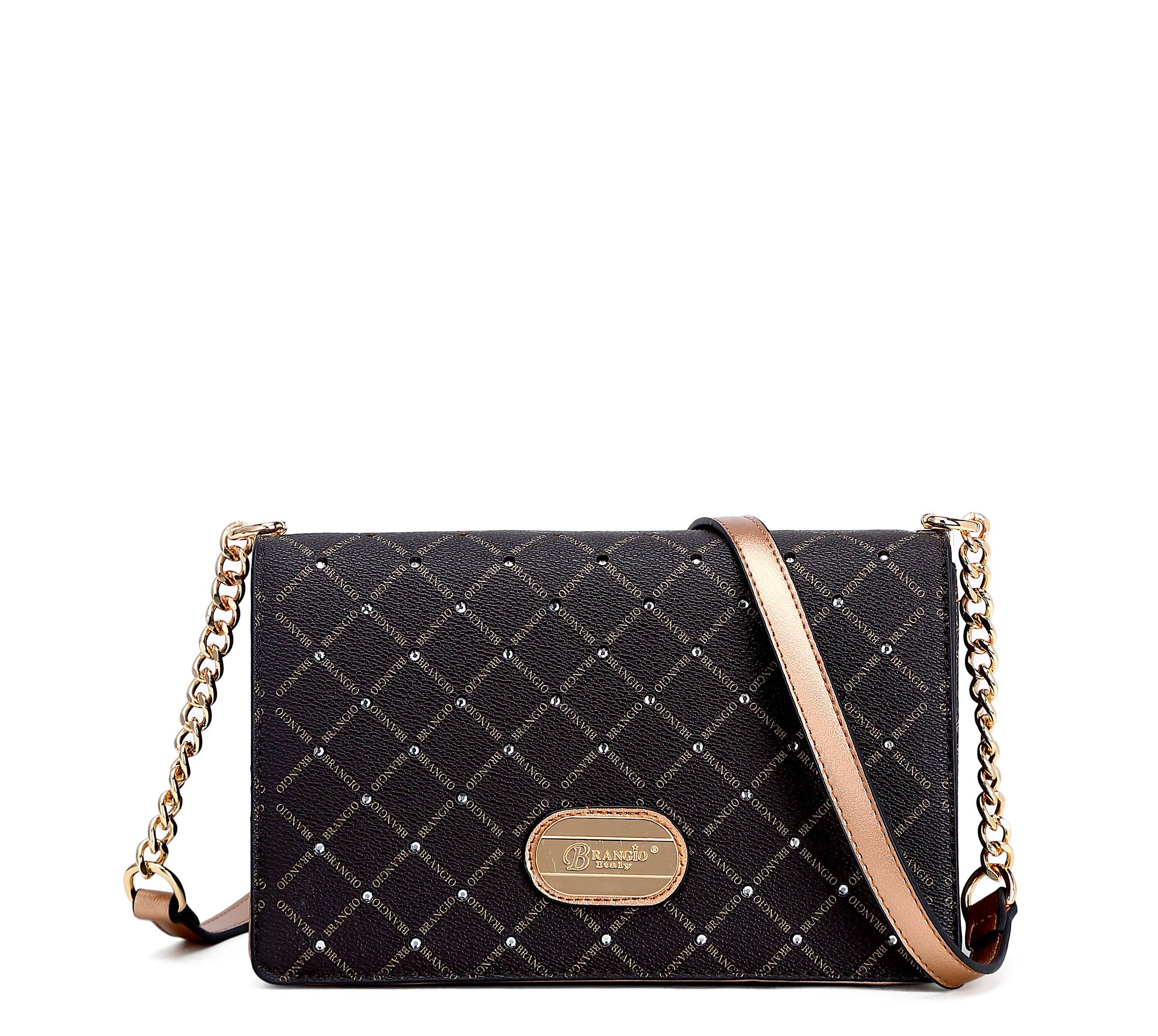 Italy Diamond Stitch Crossbody Bag