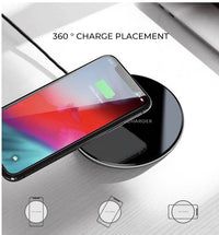 10W Fast Wireless Charger Charging Pad For all Qi enabled smartphones: 2-Pack - NHOVIDSHOP.COM