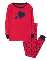 Kids Two Piece Cotton Pajamas Print: MOON & STARS / 6 Year - NHOVIDSHOP.COM