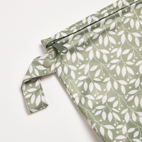 Small Wet Bag: Grey Folk Botanical - NHOVIDSHOP.COM