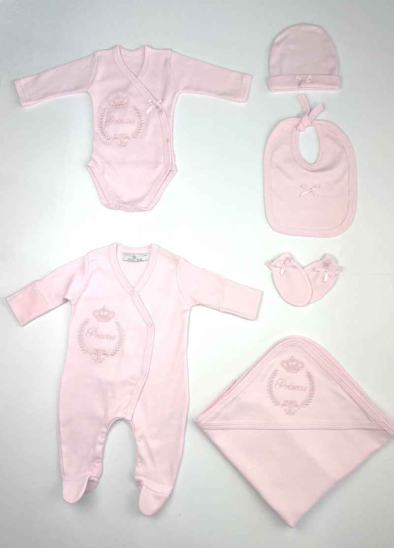 35804 Babysuit Set: Pink / 0-3 mths - NHOVIDSHOP.COM