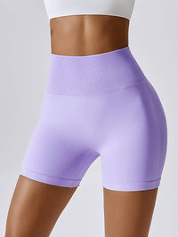 Yoga Shorts Workout Athletic High Wasit Gym Leggings - NHOVIDSHOP