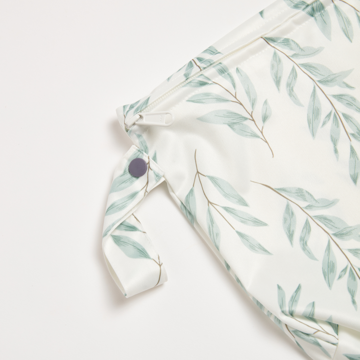 Small Wet Bag: Grey Folk Botanical - NHOVIDSHOP.COM