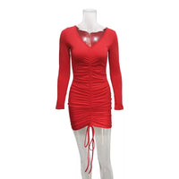 sexy summer dress bandage bodycon mini dress - NHOVIDSHOP