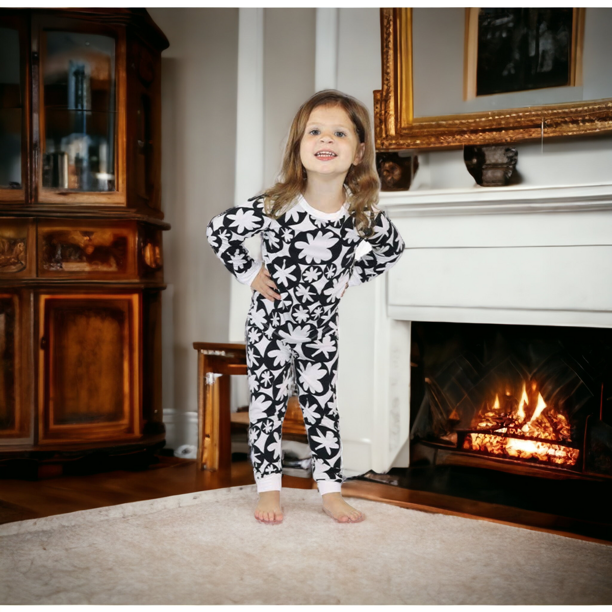 Snowdaze Long Jammies - Cozy Winter Pajamas for Kids - Premium BABY CLOTHES from Littlepinot.com - Just $36! Shop now at Littlepinot.com