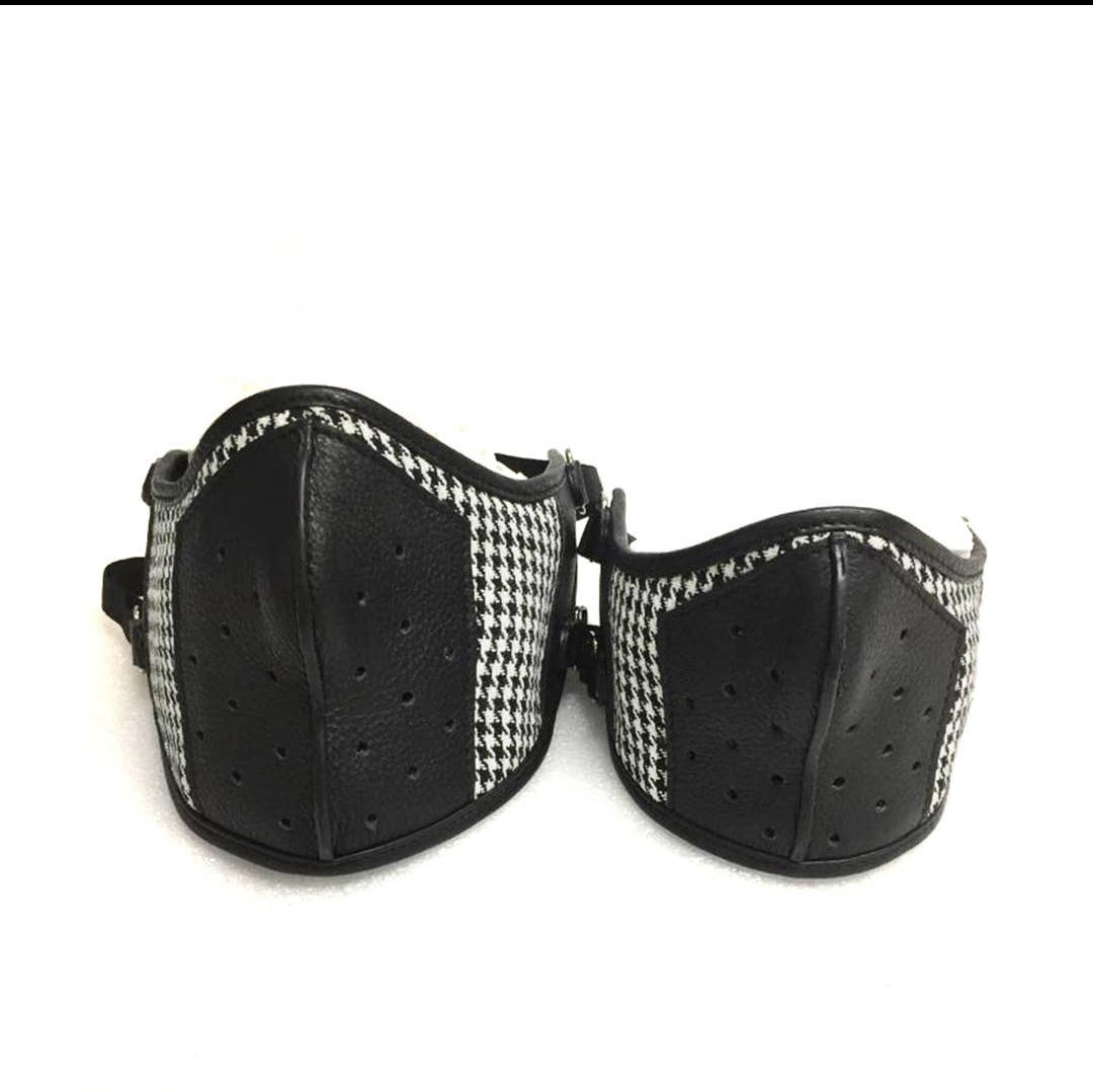 VOGUE HOUNSTOOTH MASK - NHOVIDSHOP