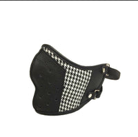 VOGUE HOUNSTOOTH MASK - NHOVIDSHOP