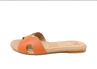 Ladrillo Flat Sandal Upper: 100% Leather Lining: Leather Innersole: Leather Ousole Material: Handmade 3mm of plush foam padding Made in Colomb - NHOVIDSHOP