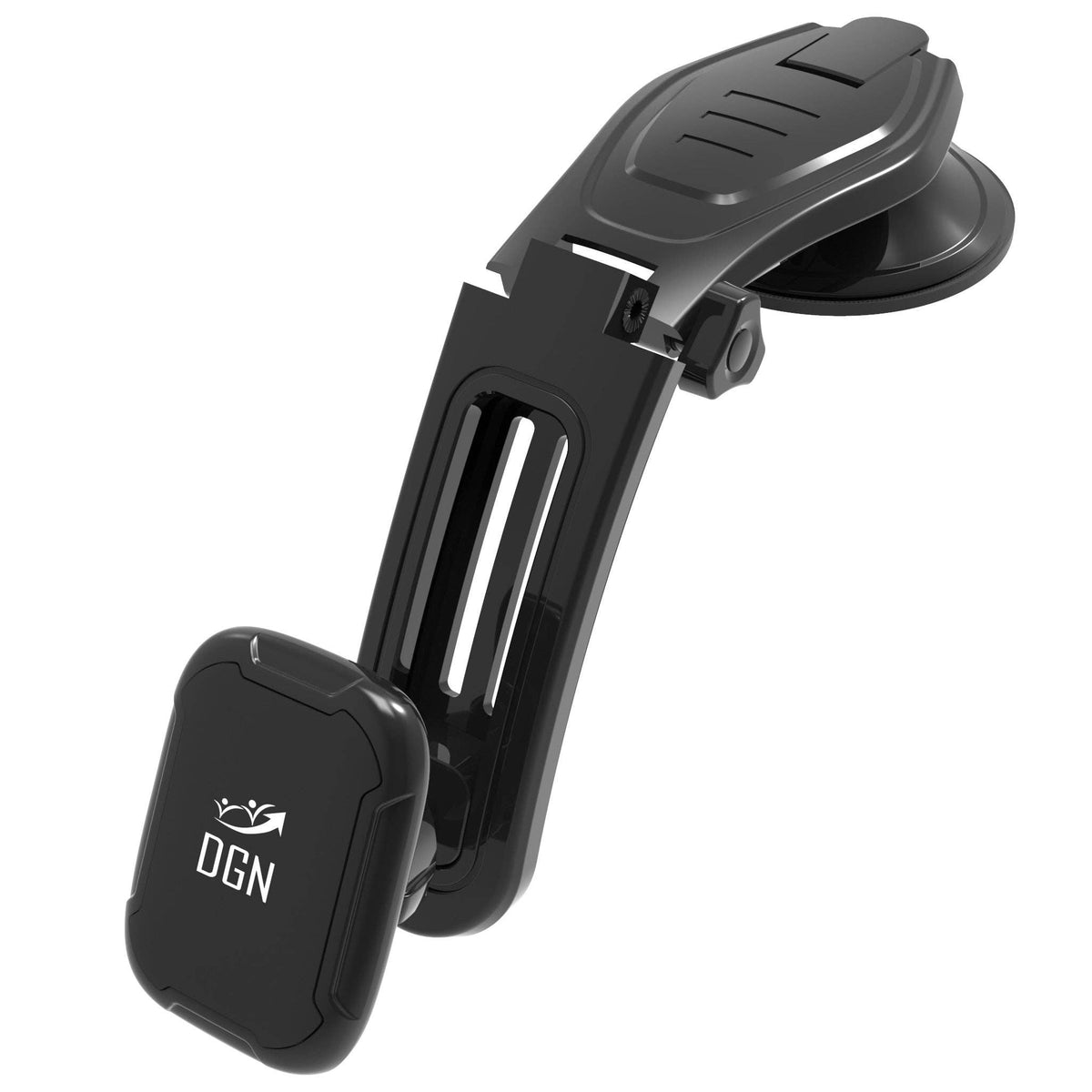 Universal 360 Degree Magnetic Car Mount for Smartphones: Black - NHOVIDSHOP.COM