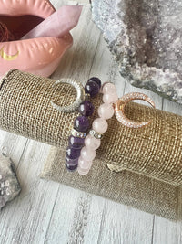 Amethyst Luna Bracelet