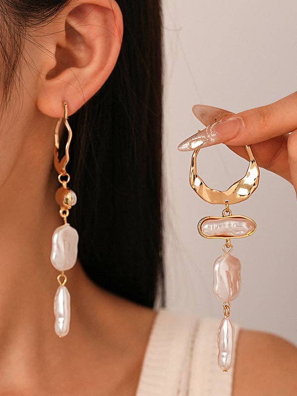 Geometric Tasseled Earrings Accessories