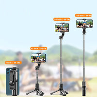 3 in 1 Selfie Stick Tripod With Extendable & Portable Design Selfie Stick Tripod With Wireless Remote - NHOVIDSHOP.COM