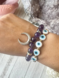 Amethyst Luna Bracelet