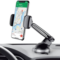 [Upgraded Design] Universal 360° 3-in-1 Fully Adjustable Design Car Mount for Smartphones - Extendable Arm - NHOVIDSHOP.COM