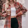 Multicolor Plaid Print Flap Pocket Shirt - NHOVIDSHOP.COM