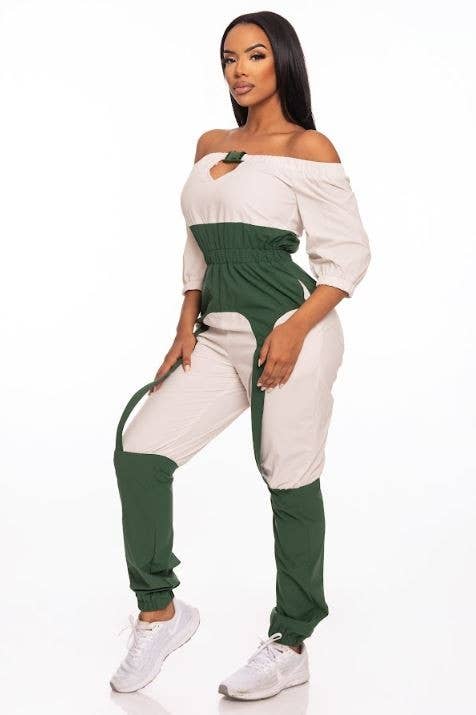 BUCKLE UP JOGGER JUMPSUIT - NHOVIDSHOP