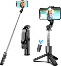 3 in 1 Selfie Stick Tripod With Extendable & Portable Design Selfie Stick Tripod With Wireless Remote - NHOVIDSHOP.COM