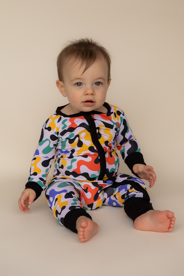 Pop Camo Long ZipZip