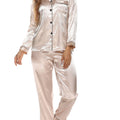Button Up Pajamas for Women Long Sleeve Soft Set