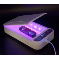 Ultraviolet Phone Sterilizer UV Box Sterilizer with Essential Oil Diffuser: White - NHOVIDSHOP.COM