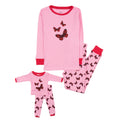 Kids Girl & Doll Cotton Butterfly Pajama