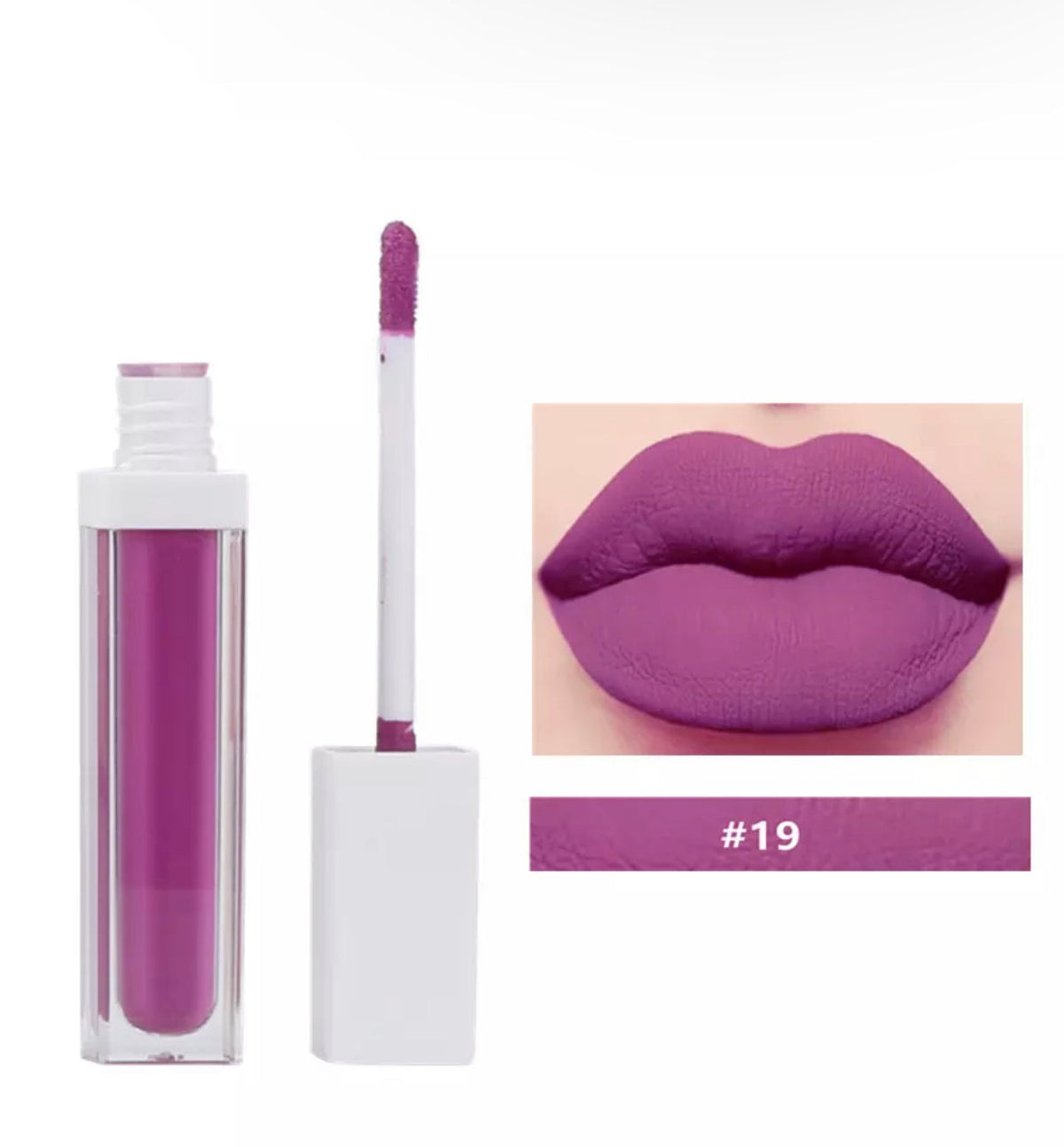 Cruelty-Free Matte Liquid Lipsticks, Light, Smooth, Long-lasting and Waterproof - NHOVIDSHOP