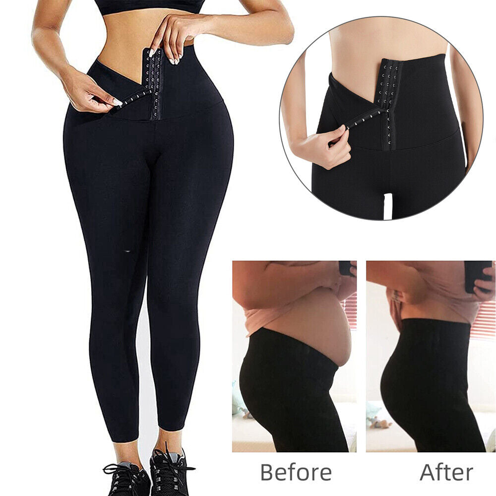 Corset Waist Buttery Soft leggings Body Shaper - NHOVIDSHOP