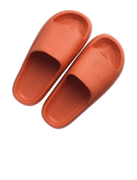 Women's Super Soft Thick Platform Slides, Slippers, Minimalist And Comfortable Indoor Bathroom Non-Slip Slippers - NHOVIDSHOP