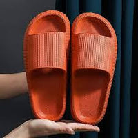 Women's Super Soft Thick Platform Slides, Slippers, Minimalist And Comfortable Indoor Bathroom Non-Slip Slippers - NHOVIDSHOP