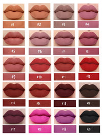 Cruelty-Free Matte Liquid Lipsticks, Light, Smooth, Long-lasting and Waterproof - NHOVIDSHOP