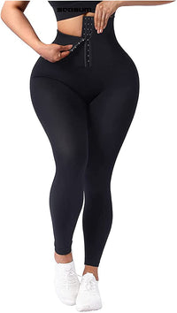 Corset Waist Buttery Soft leggings Body Shaper - NHOVIDSHOP