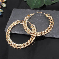 Fashion Oversized Big Hoop Earrings - NHOVIDSHOP