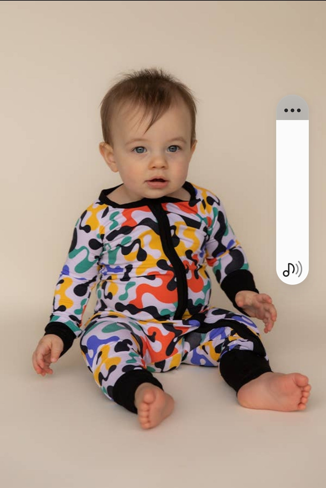 Pop Camo Long Zipzip